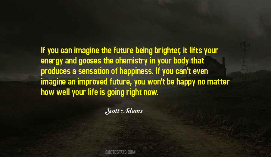 Happiness In The Future Quotes #1142745