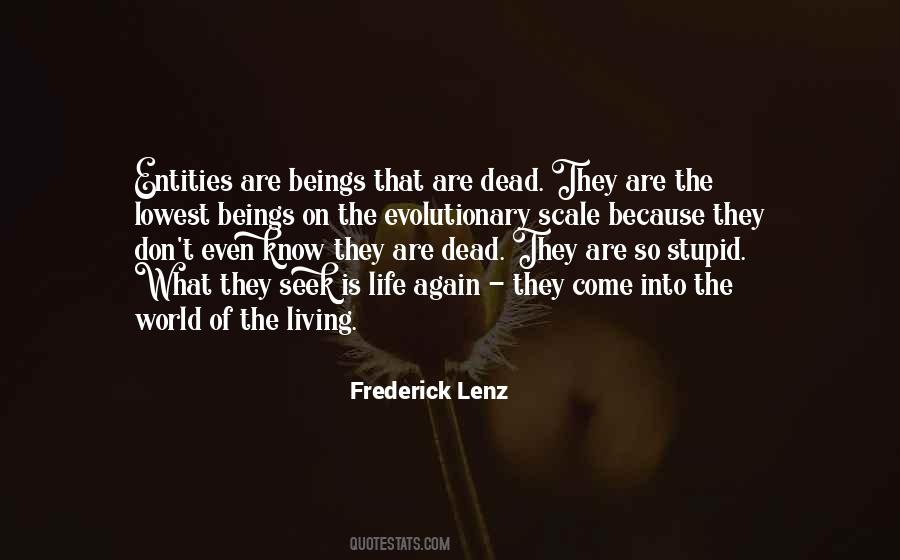 Quotes About The Dead Living On #616939