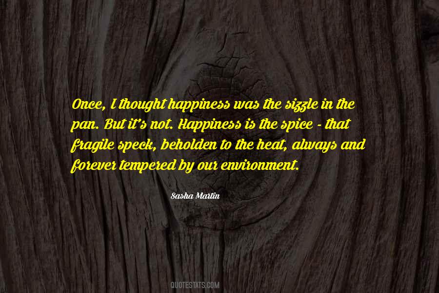 Happiness Is Fragile Quotes #1648329