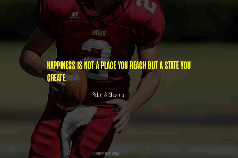 Happiness Is Not A Place Quotes #33265