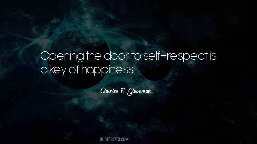 Happiness Is The Key Quotes #823303