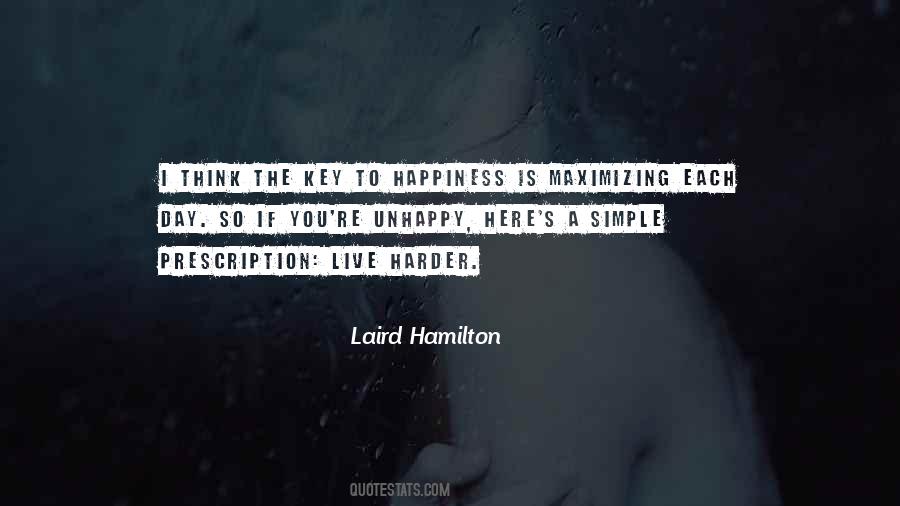 Happiness Is The Key To Life Quotes #800498