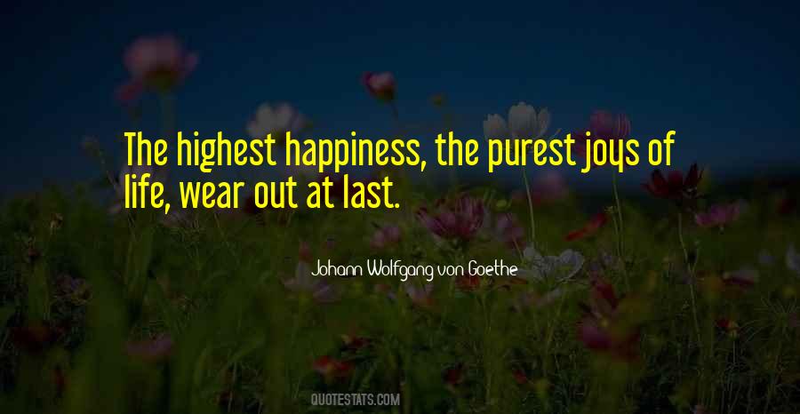 Happiness Lasts Quotes #181196
