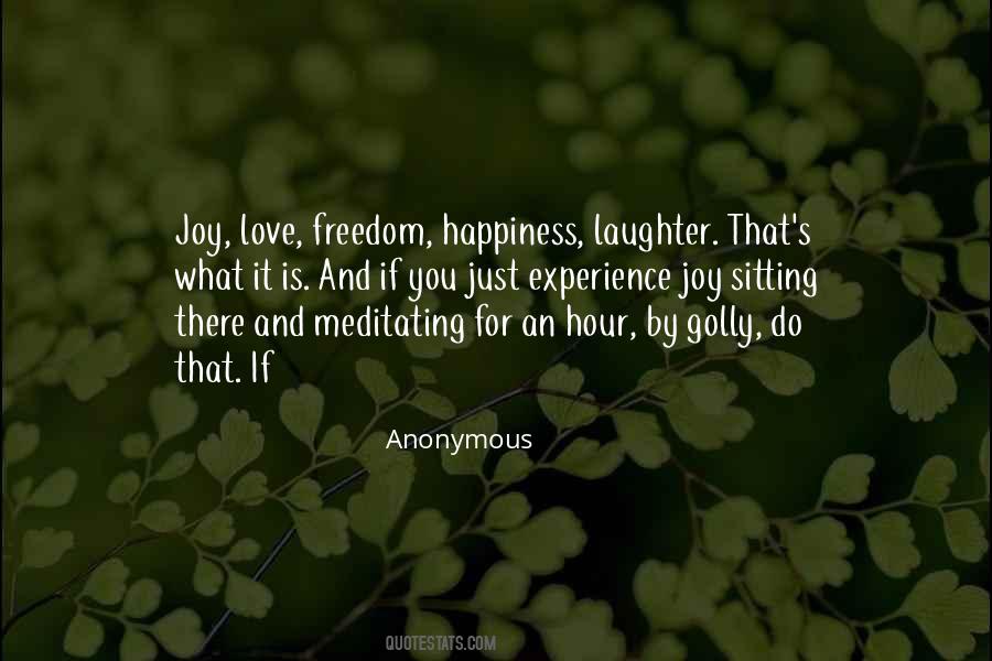 Happiness Laughter Love Quotes #1335482