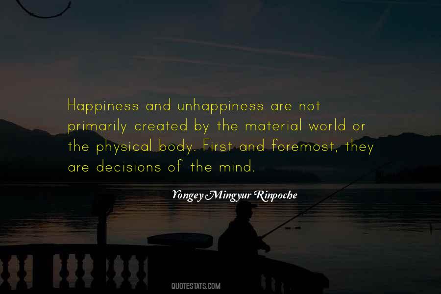 Happiness Not Material Things Quotes #1828840