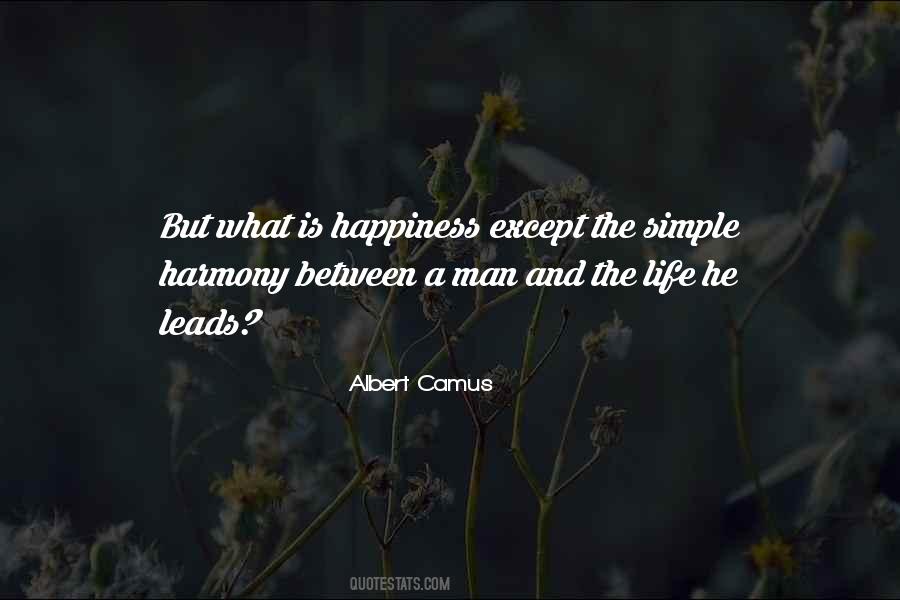 Happiness Simple Life Quotes #1171862