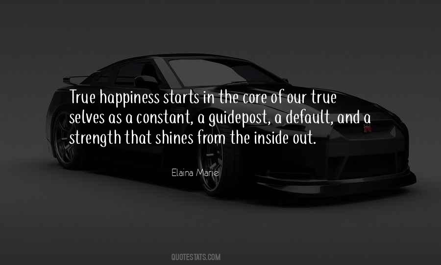 Happiness Starts Within Quotes #849531