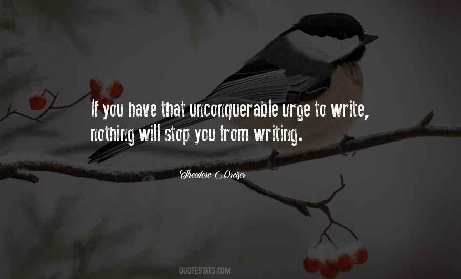 Quotes About Urge #76689