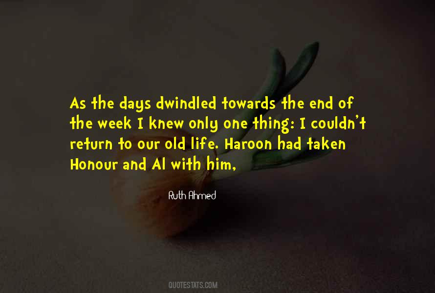 Quotes About The Days Of Old #157032