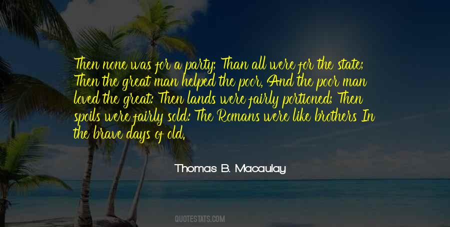 Quotes About The Days Of Old #166918