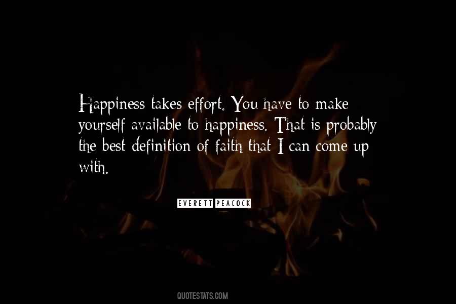 Happiness You Make Quotes #138814