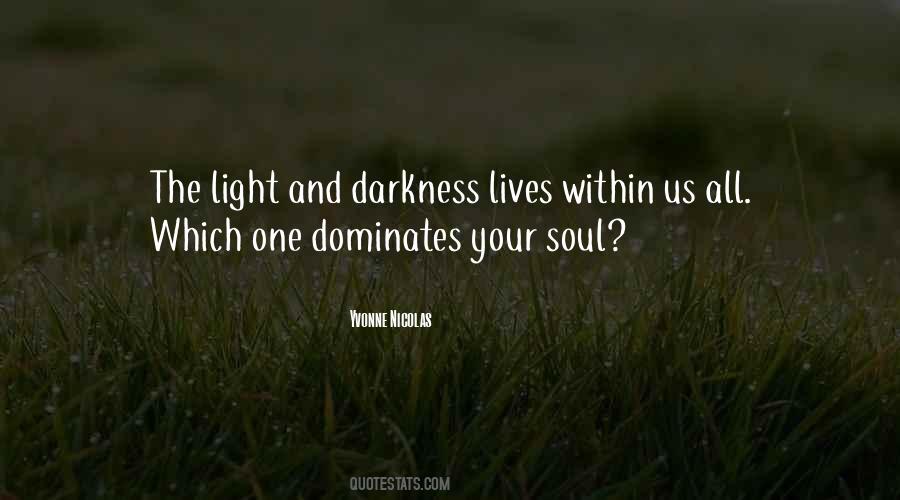 Quotes About The Darkness Within #464281