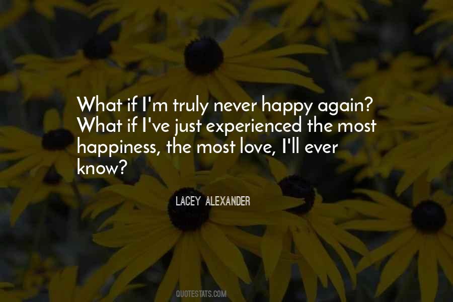 Happy Again Quotes #317870