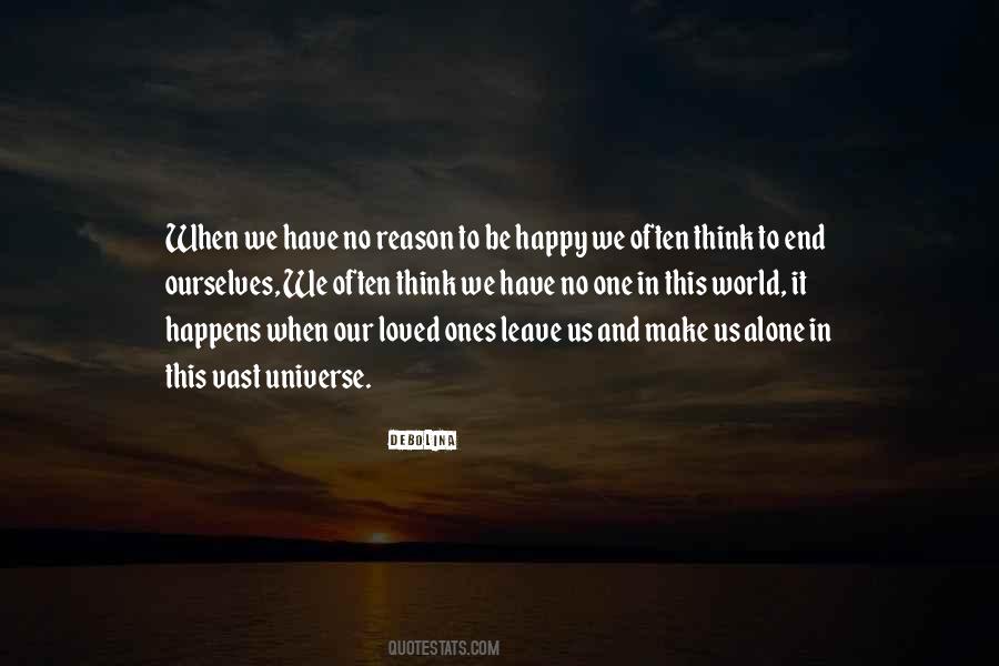 Happy Alone Quotes #404679