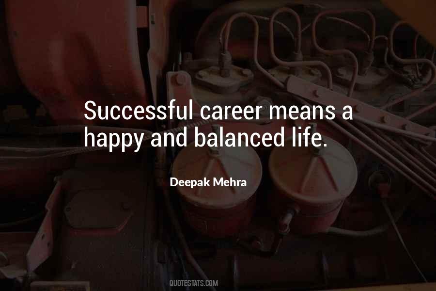 Happy And Successful Life Quotes #1183621