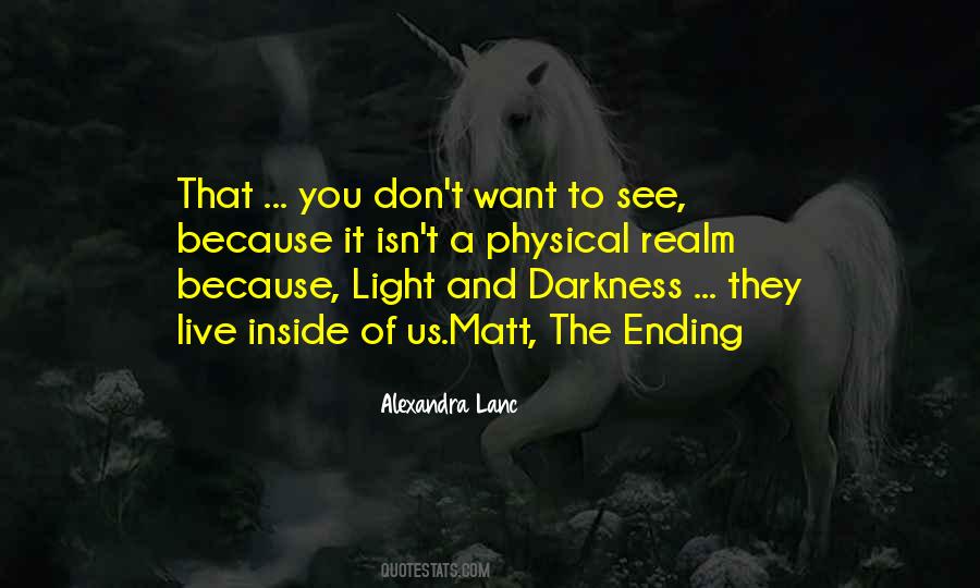 Quotes About The Darkness Inside #718684