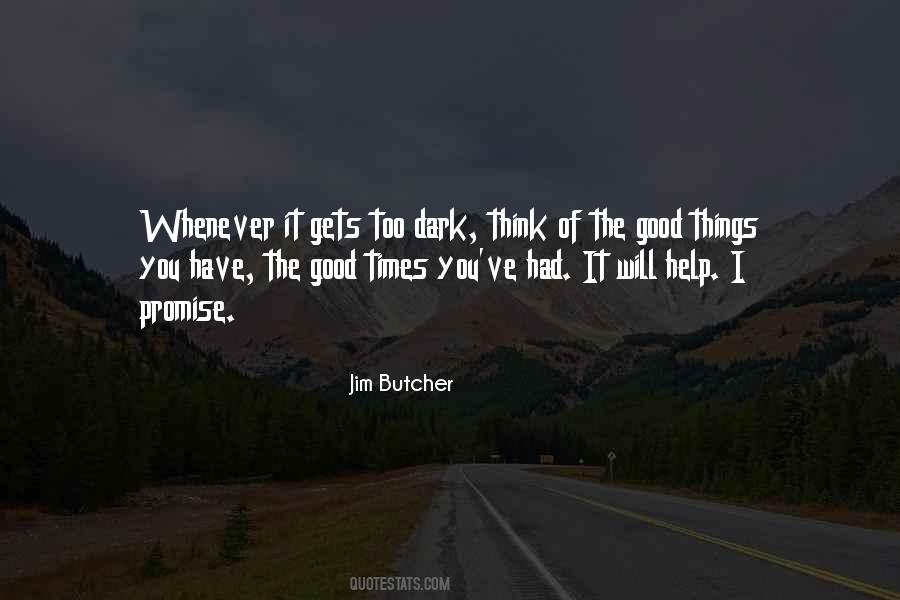 Quotes About The Dark Times #1155954