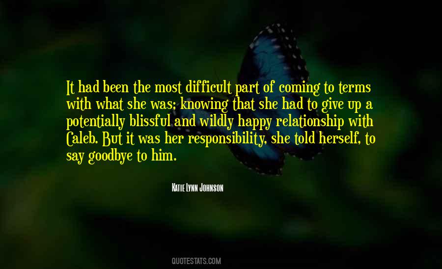 Happy Goodbye Quotes #184630