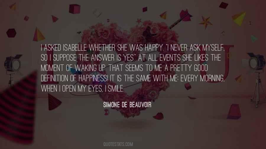 Happy Is She Quotes #149566