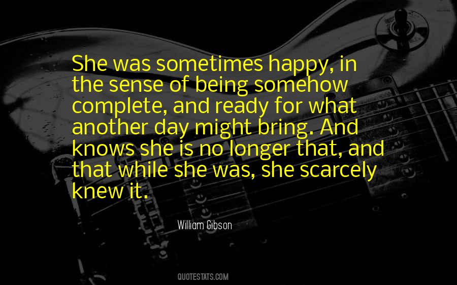 Happy Is She Quotes #298511