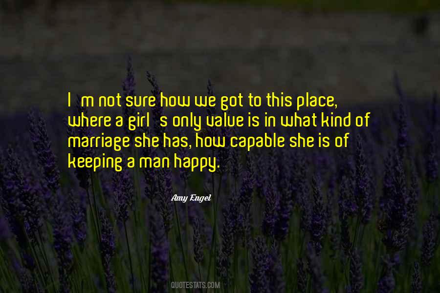 Happy Is She Quotes #930525