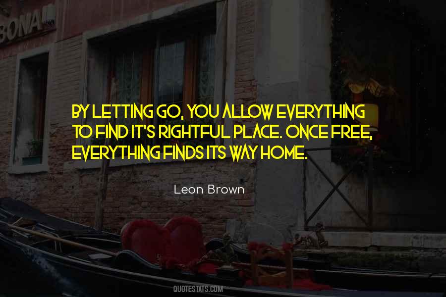 Happy Letting Go Quotes #228835