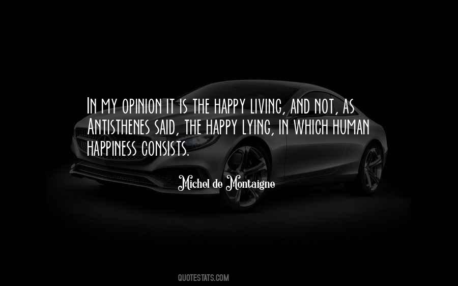 Happy Living Quotes #1043352