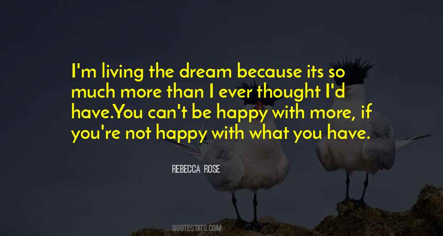 Happy Living Quotes #255577