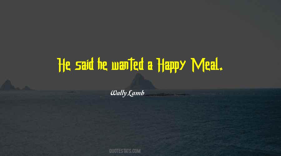 Happy Meal Quotes #706647