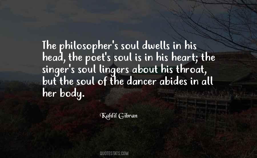 Quotes About The Dancer #1201480
