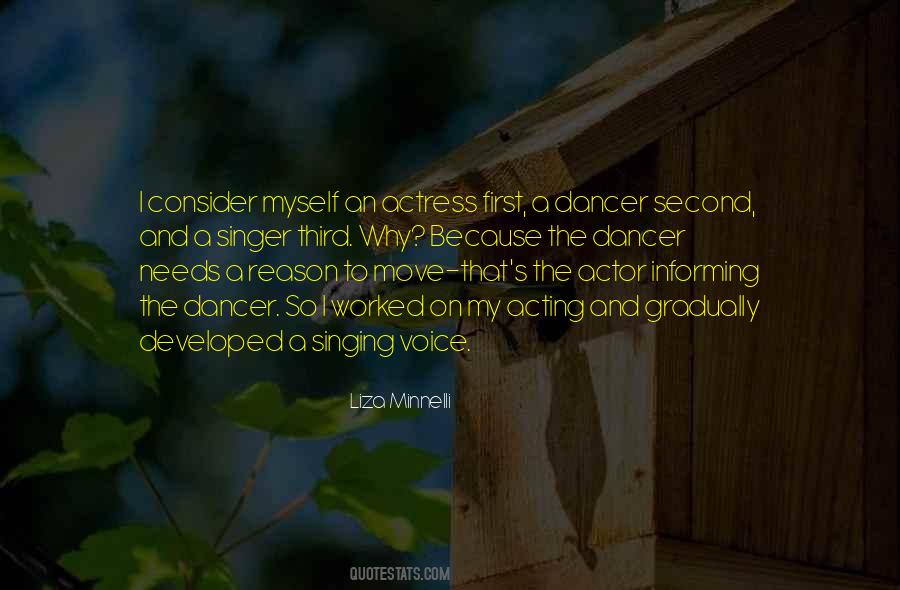 Quotes About The Dancer #1543725