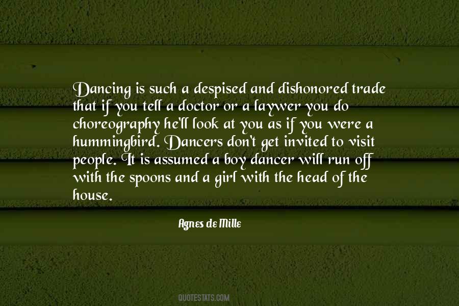 Quotes About The Dancer #16104