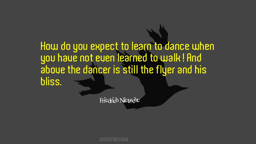 Quotes About The Dancer #1651941