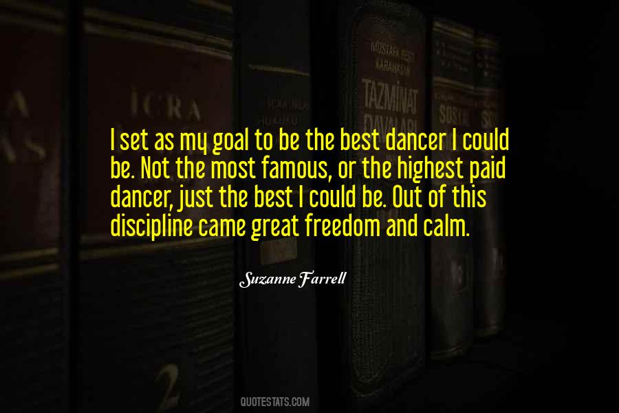Quotes About The Dancer #38933