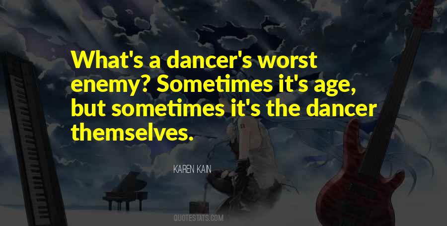 Quotes About The Dancer #434545
