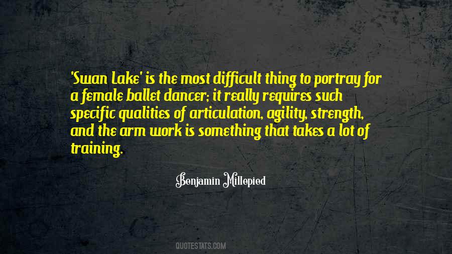Quotes About The Dancer #98557