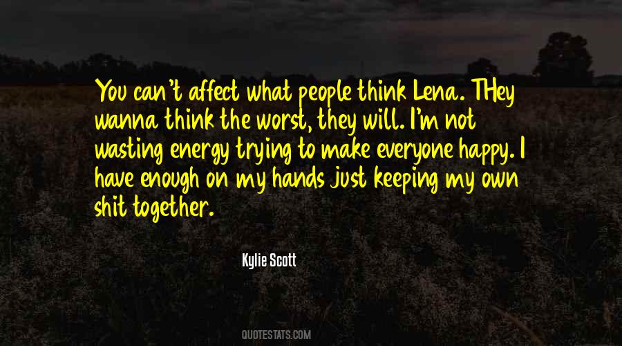 Happy On My Own Quotes #184279