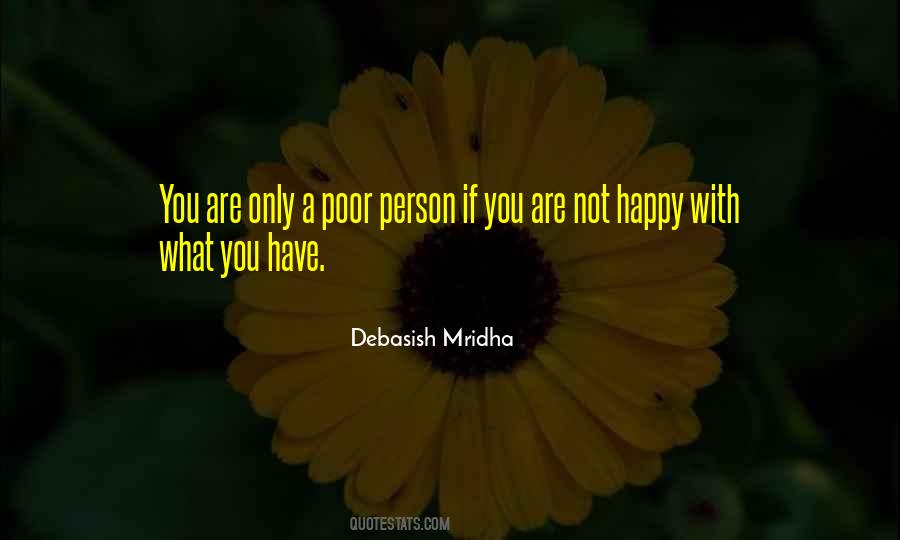 Happy Poor Quotes #970411