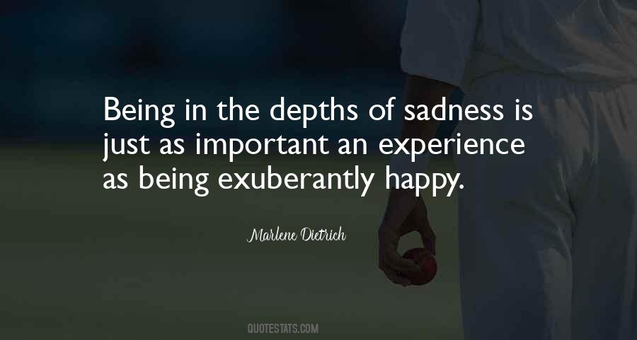 Happy Sadness Quotes #1333030