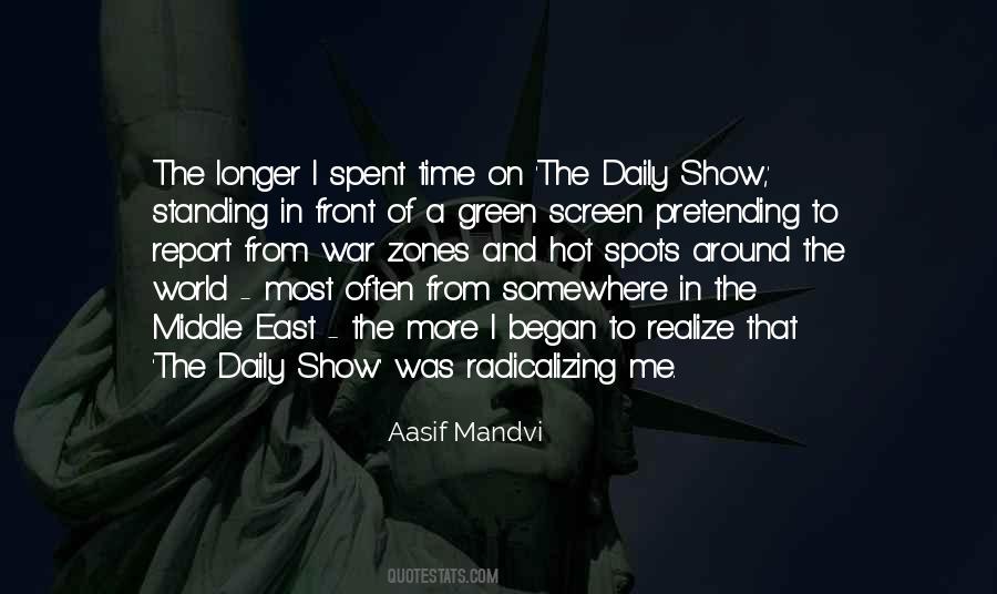 Quotes About The Daily Show #975979