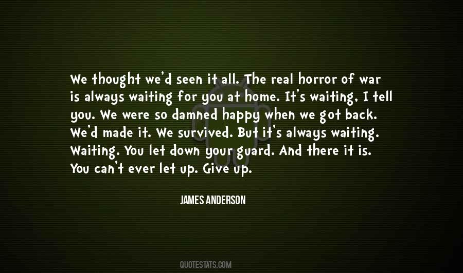 Happy To Come Back Home Quotes #1015926