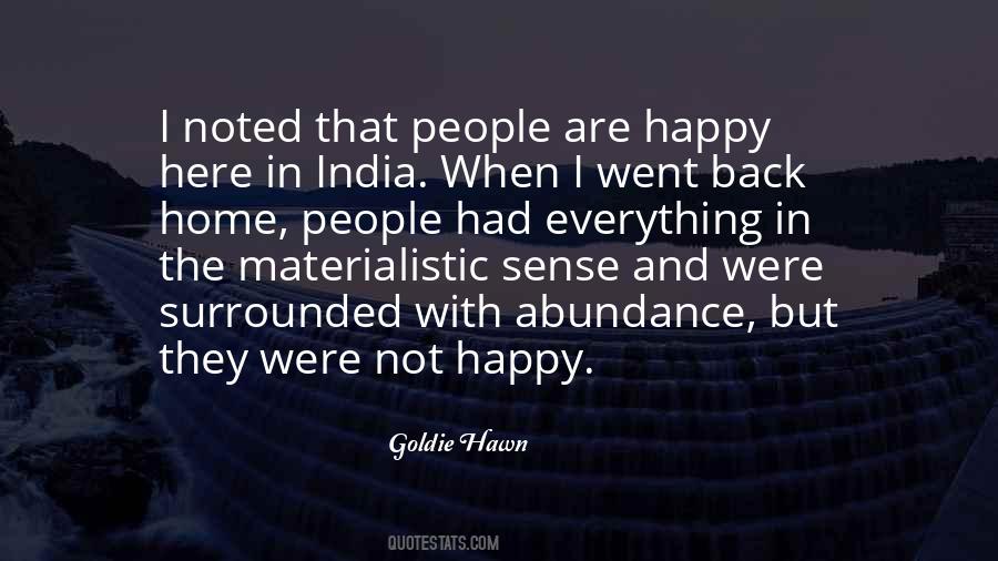 Happy To Come Back Home Quotes #754608