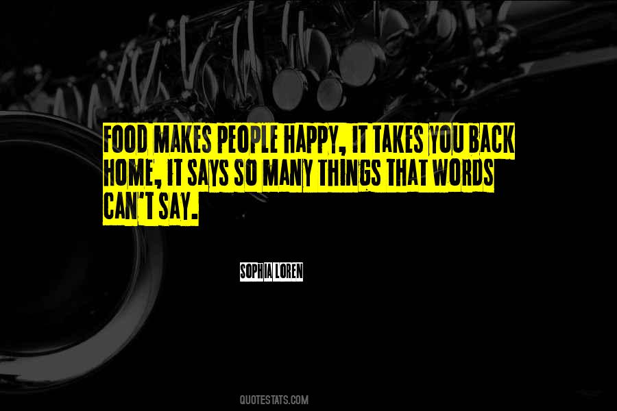 Happy To Go Back Home Quotes #1689197
