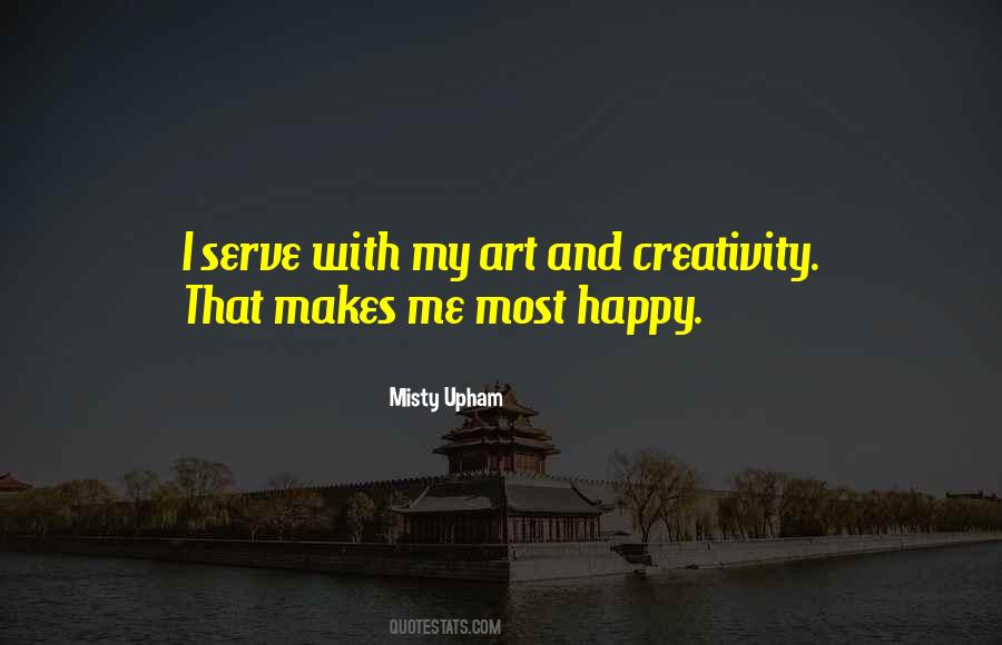 Happy With Me Quotes #91903