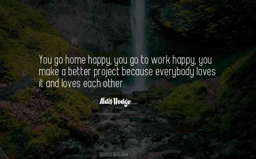 Happy You're Home Quotes #141002