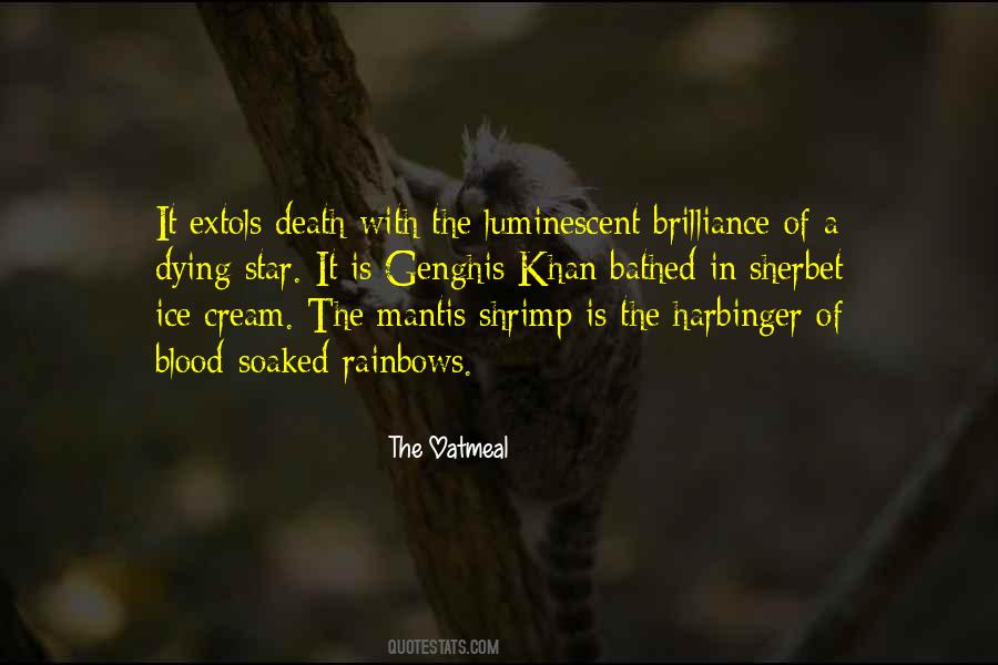 Harbinger Of Death Quotes #1803821