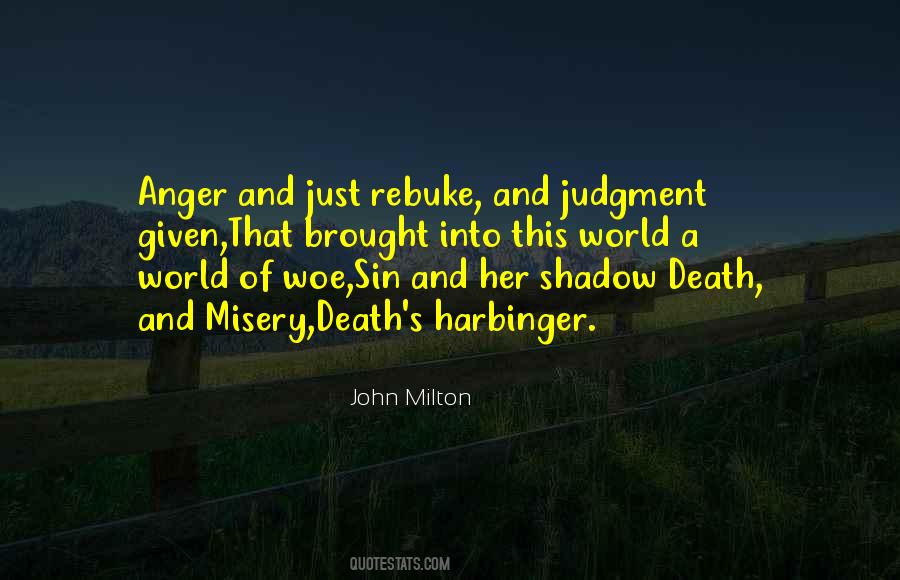 Harbinger Of Death Quotes #958019