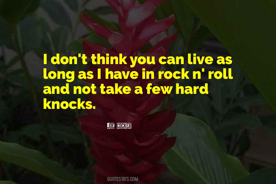 Hard As A Rock Quotes #1262084