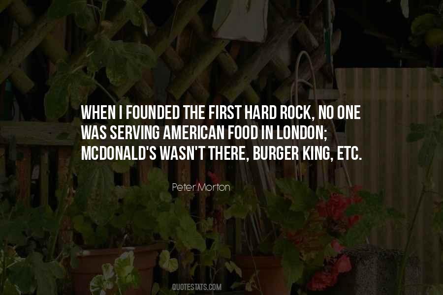 Hard As A Rock Quotes #157841