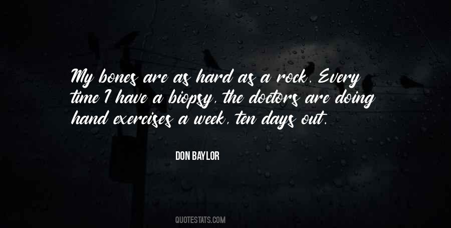 Hard As A Rock Quotes #1696363